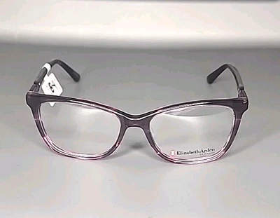 Armação de óculos Elizabeth Arden EA1201-2 roxa dobradiça flexível 52/16/140 - Imagem 1 de 4