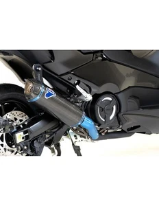 Y12609400BCC LIGNE COMPLETE NOIR CARBONE TERMIGNONI YAMAHA T-MAX 560 - 2020 2024 - Picture 1 of 1
