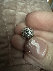 Original Pandora Silber Faules Gänseblümchen Blume Clip Charm 791013 - Bild 1 von 4