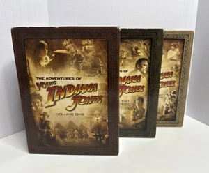 The Adventures of Young Indiana Jones The Complete Series Vol 1-3 DVD Box Sets - Picture 1 of 8