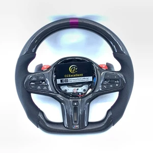 Für BMW G30 G31 G32 G38 G15 G16 G01 G12 G02 G05 X8 G09 Brauch Carbonfas Lenkrad - Picture 1 of 10