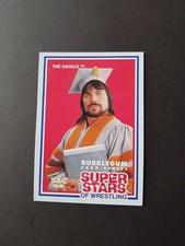 The Genius Lanny Paffo - WWE WWF WCW Wrestling 1989 Superstars Scanlens MSL Card
