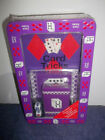 CARD TRICKS GAMES PACK - ILLUSTRATED BOOK, CARDS, DICE, NOTEPAD - NEW SEALED TIN