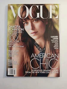 Vogue Magazine February 2015 Dakota Johnson American Chic Kendall Jenner - Picture 1 of 9