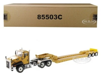CAT CATERPILLAR CT660 CABINA CORTA CON REMOLQUE LOWBOY MODELO 1/50 DIECAST MASTERS 85503C Foto 1 de 4