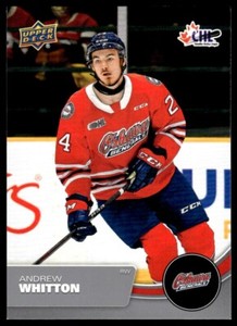2021-22 Upper Deck CHL Hockey Andrew Whitton Rookie #124