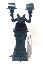 Disney Parks Haunted Mansion Gargoyle Candelabra Candlestick Candle Holder NEW