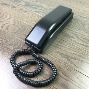 VINTAGE NORTHERN TELECOM NT0C23AA LN10 SOLO BLACK DESK PHONE CANADA TESTED 100% - Picture 1 of 11