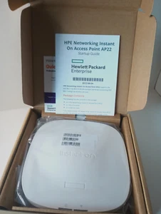 Point d'accès HPE Instant On AP22 US R4W01A Wi-Fi 6 pour une connectivité rapide NEUF - Photo 1/7