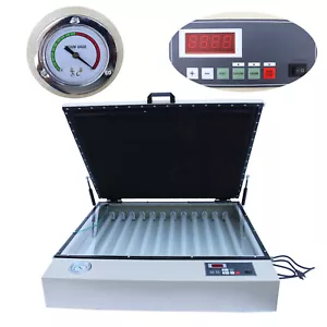 24"*28" Screen Printing Vacuum Exposure Unit UV Pad Printing Plat Making 110V - Picture 1 of 24