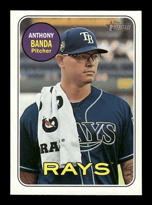 Anthony Banda 2018 Topps Heritage #714 Short Print - Image 1 of 2