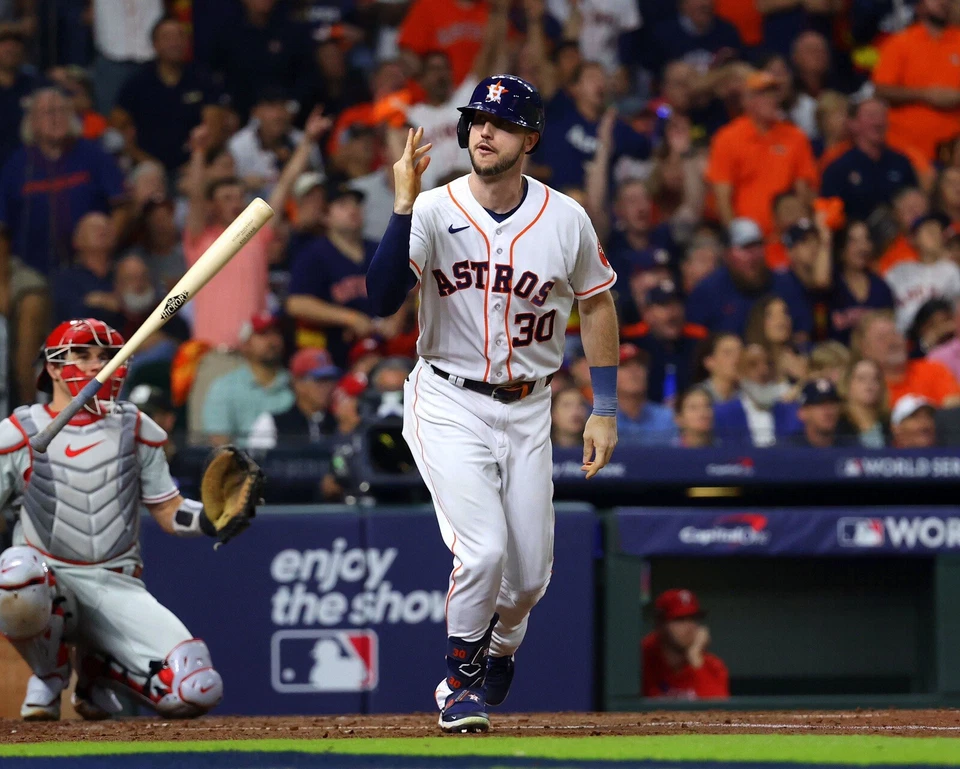 8x10 Photo KYLE TUCKER Houston Astros World Series Champion MVP All Star - Image 1 of 1