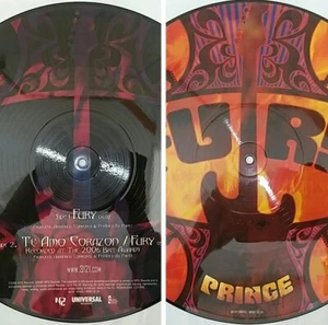 (Vinyl) Prince – Fury, MCST 40462, Picture Disc, EX/EX, Single, Rare. - Picture 1 of 7