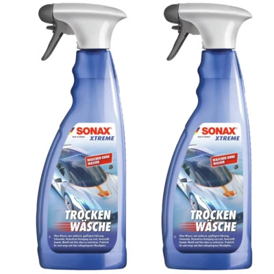 Sonax Xtreme Trockenwäsche mit Abperleffekt 2x 750ml Waschen ohne Wasser - Bild 1 von 2