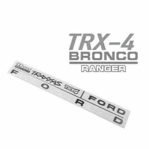 1/10" F O R D"Metal Emblem logo Replacement for CChand TRAXXAS TRX-4 Bronco Body - Picture 1 of 4
