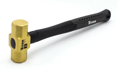 Titan 63216 2lb Brass Non Sparking Hammer - Image 1 of 2