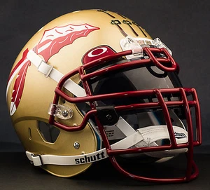 *CUSTOM* FLORIDA STATE SEMINOLES NCAA Schutt XP GAMEDAY Replica Football Helmet - Picture 1 of 5