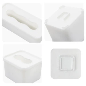 Wall Mounted Mask Storage Garbage Bag Container Plastic Wrap Gloves Dispenser - Picture 1 of 13