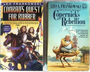 Leo Frankowski (Lot 2) CrossTime Engineer Book 6 & Copernicks Rebellion 1st/1st - Picture 1 of 11