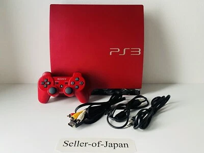 Sony PlayStation 3 PS3 320GB Scarlet Red Game Console Set , Free Ship - Image 1 of 4