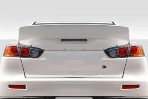 For 2008-2015 Lancer Evolution 10 Duraflex High Kick Rear Wing Spoiler - 1 piece - Picture 1 of 4