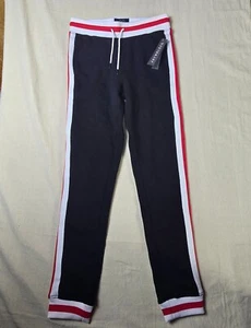Jaywalker Men’s Stretch Jogger Pants Navy Blue Striped Cotton Blend Size M - Picture 1 of 16