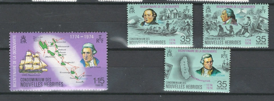 NEW  HEBRIDES COLONIES  MNH SET COMMEMORATIVES  STAMPS  LOT (BCL 342) - Image 1 of 1