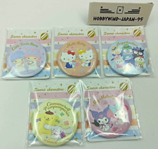 Hello Kitty Kuromi Cinnamoroll My Melody SANRIO mini mirror novelty lot 5 JAPAN