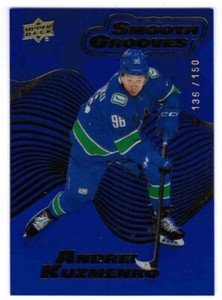 22/23 2022 UPPER DECK EXTENDED ANDREI KUZMENKO SG39 SMOOTH GROOVES SAPPHIRE /150