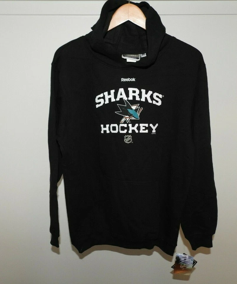 NHL Reebok Center Ice San Jose Sharks Hockey Sudaderas con Capucha Nuevas Tallas Juveniles  Foto 1 de 1