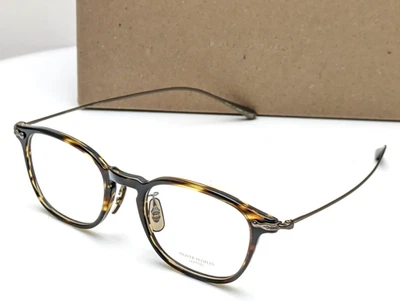 Oliver Peoples Winnett OV5371D 1003 Round Cocobolo Eyeglasses Frames 48-20-145 - Image 1 of 4