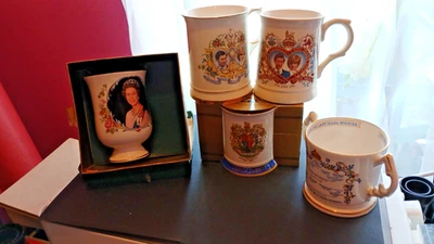 Big Job Lot King Edward , George VI, Queen Elizabeth Charles &Diana - Image 1 of 4