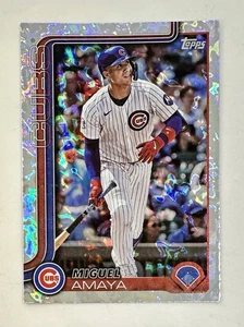 2025 Topps MIGUEL AMAYA Complete Factory Set Foilboard 100/417 Cubs #406 - Picture 1 of 2