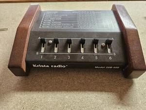 Vintage Krista Radio Co. Video Control Center 6 Inputs #20 B-600 - Picture 1 of 9
