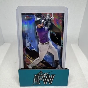 2024 Topps Finest Kris Bryant #164 Blue Refractor Uncommon/250 Rockies - Picture 1 of 2