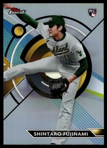 2023 Topps Finest SHINTARO FUJINAMI REFRACTOR ATHLETICS RC #51 - Picture 1 of 2