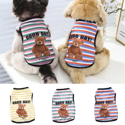 Pet Dog Clothes Puppy TShirt Clothing For Small Dogs Puppy Chihuahua Vest Plaid_ - Image 1 of 4