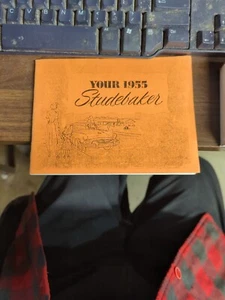 Reprint Of Year 1955 Studebaker Owners Manual - Picture 1 of 10
