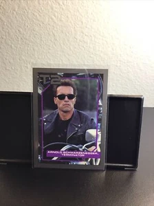 1991 Impel Terminator 2 Judgement day Arnold Schwarzenegger #134 Rookie card + 1 - Picture 1 of 3