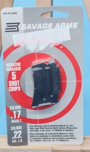 Savage Arms Magazine Mark II/501/504/900 Series .22LR/.17 MACH2 5 Round - 90005 - Picture 1 of 2