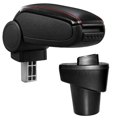 pro.tec Mittelarmlehne passend für Citroen C1 II Peugeot 108 Kunstleder Armlehne - Bild 1 von 4