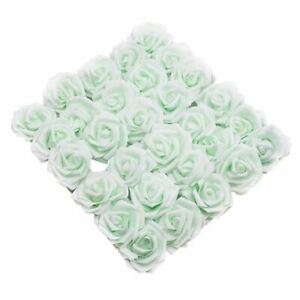 8CM PE Foam Rose Flowers Head for Home Wedding Decoration Artificial Flowers
