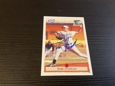 1995 Best # 13 Tom Fordham Autograph Signed Card (B) Prince Williams Cannons