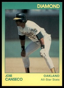 1991 Star Diamond /2000 Jose Canseco #40 NM/MT or Better Oakland Athletics