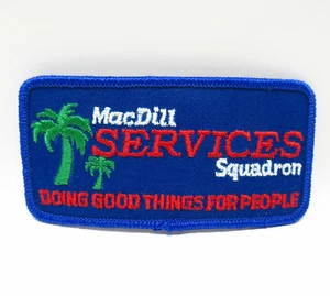 MacDill AFB Services Squadron Patch USAF Tampa FL Air Force Military Vintage - Bild 1 von 5