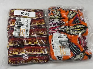 2 Pair of New LuLaRoe Tall and Curvy Buttery Soft Workout Yoga Leggings TC 30 - Picture 1 of 2