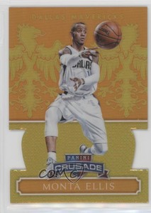 2014-15 Panini Excalibur Crusade Orange Die-Cut /60 Monta Ellis #104