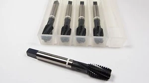 Modified Bottoming Spiral Flute Taps 7/16-14 H3 4FL HSSE (5 Pcs) - Picture 1 of 2