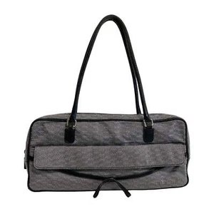 MIU MIU Horizontal Canvas Grey Handbag - Picture 1 of 22
