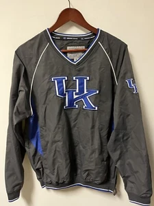 Men’s Colosseum Kentucky Wildcats UK Pullover Windbreaker Jacket Size Small S - Picture 1 of 6